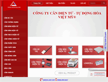 Tablet Screenshot of candientu.com.vn